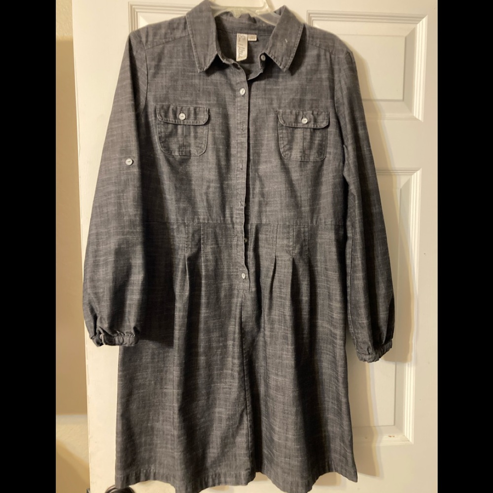 Black Denim Dress